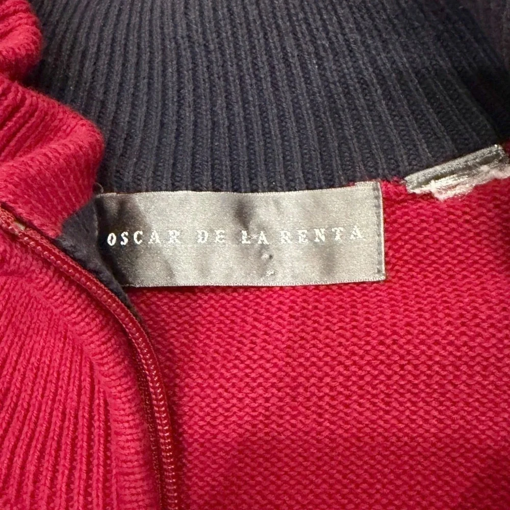 Oscar de la Renta classic red